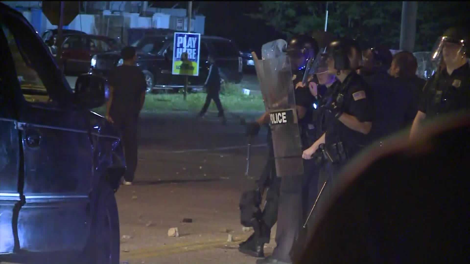 Officials: 25 Officers Hurt In Unrest Following Deadly Police-involved ...