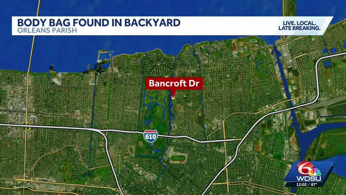 NOPD investigating after body found in bag floating in bayou
