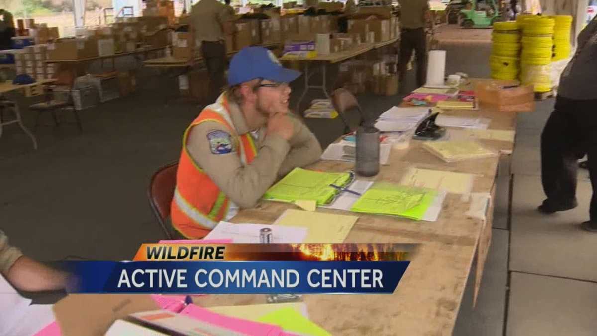 Hundreds stationed at King Fire command center in Placerville