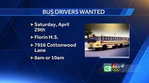 School bus drivers wanted at several NorCal school districts