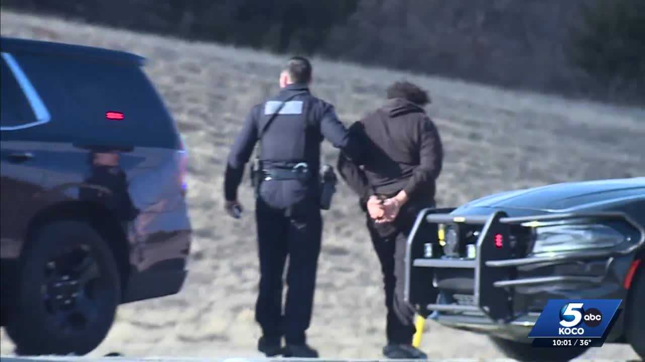 koco.com - Jason Burger - Suspect arrested after allegedly shooting woman several times and leading law enforcement on chase