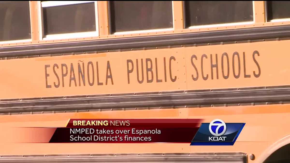 VIDEO PED takes over Espanola School District's finances