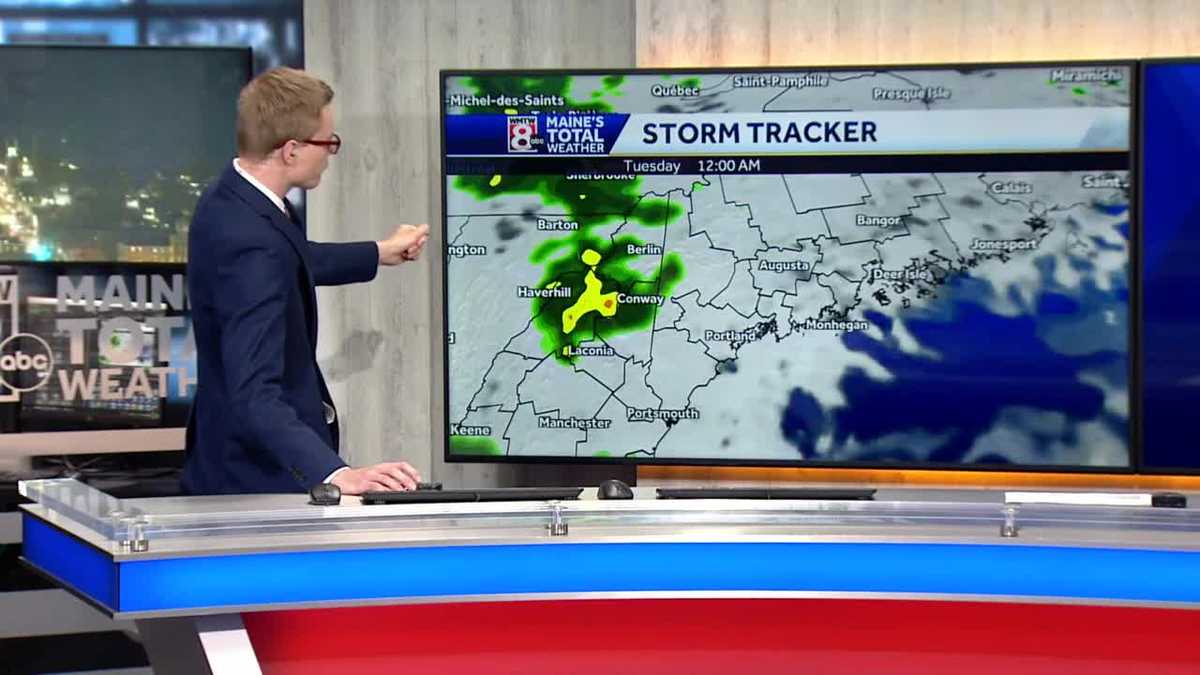 Scattered showers arrive late this afternoon