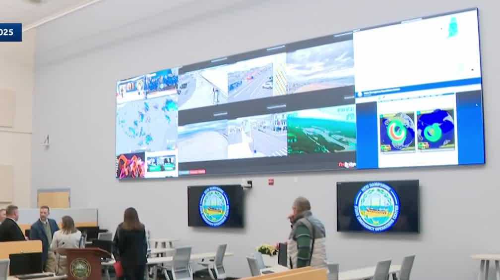 New Hampshire Emergency Operations Center prepares to open during nor'easter