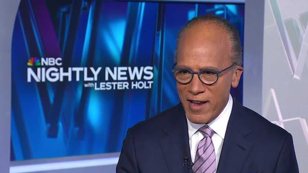 Lester Holt remembers Stan Atkinson as a source of inspiration