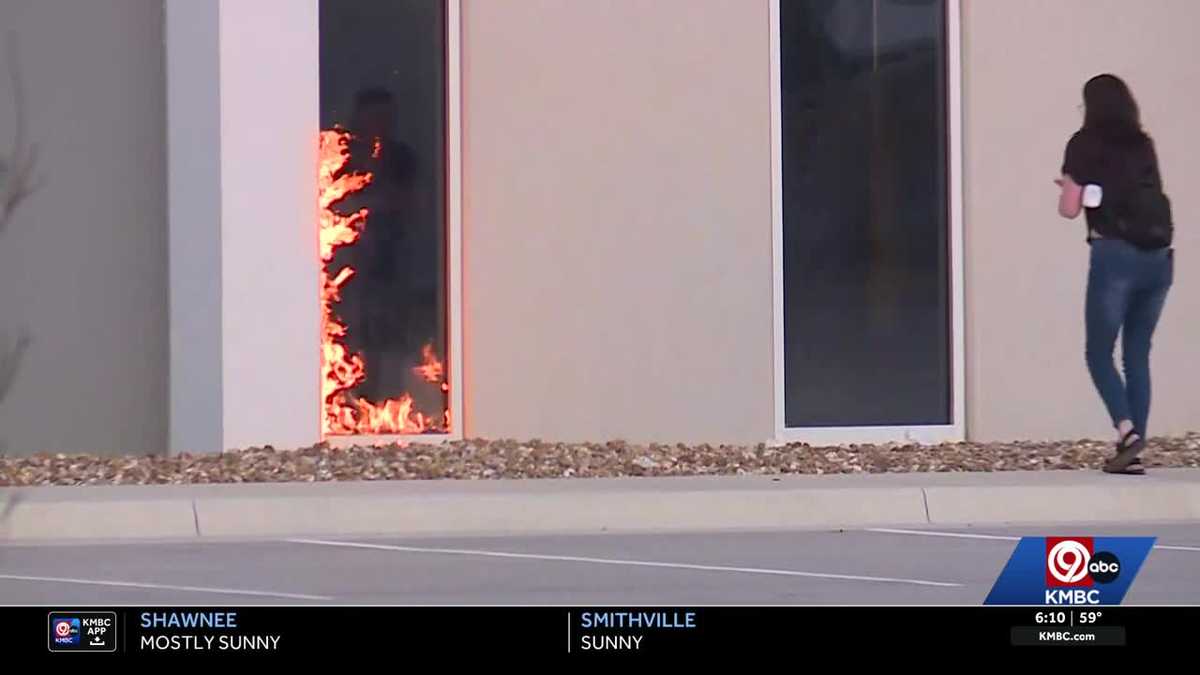 Woman seen trying to set fire to South Kansas City warehouse tied to previous ICE detention proposal