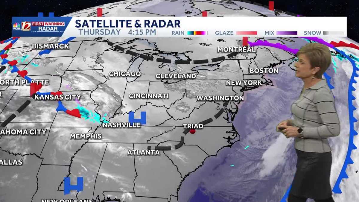 Another chance for wintry weather overnight into early Friday