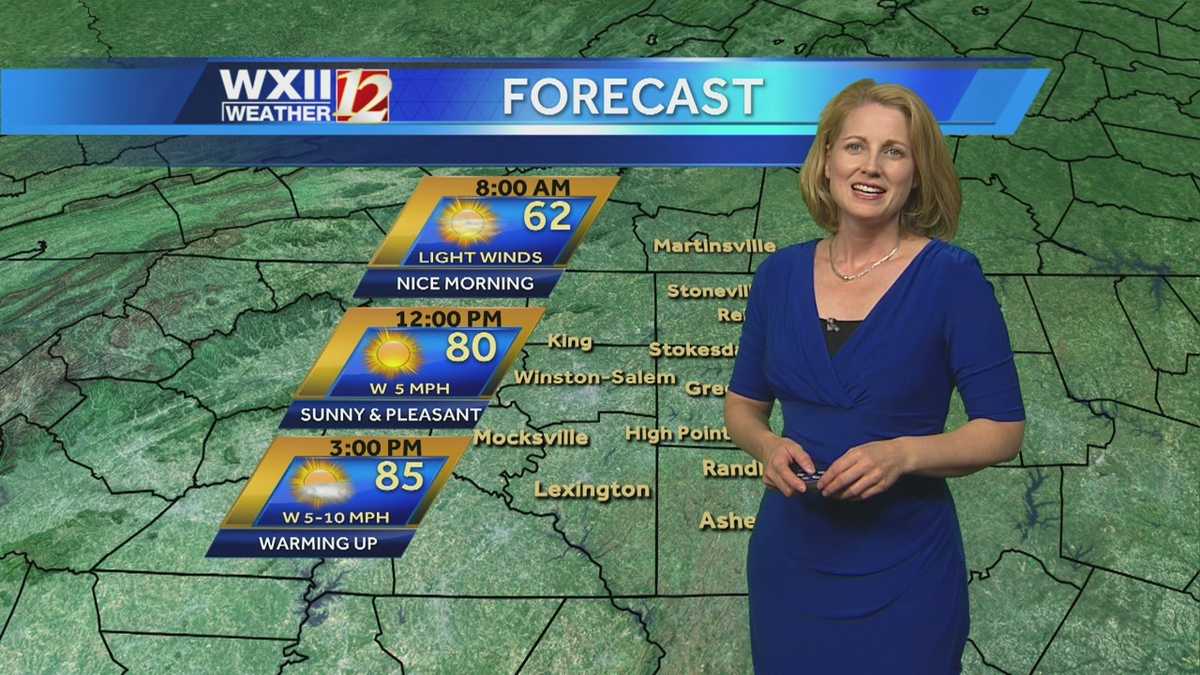 WXII Weather Outlook for Saturday