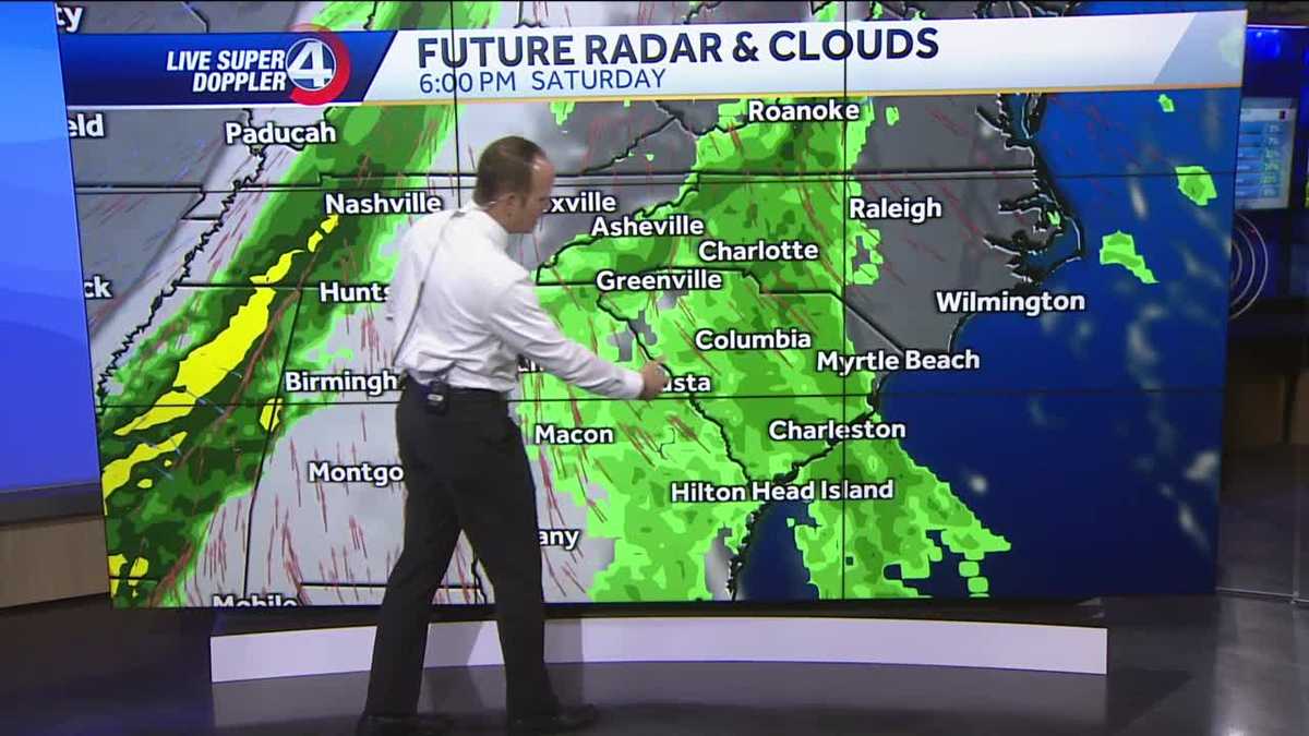 Warming up with rain chances increasing