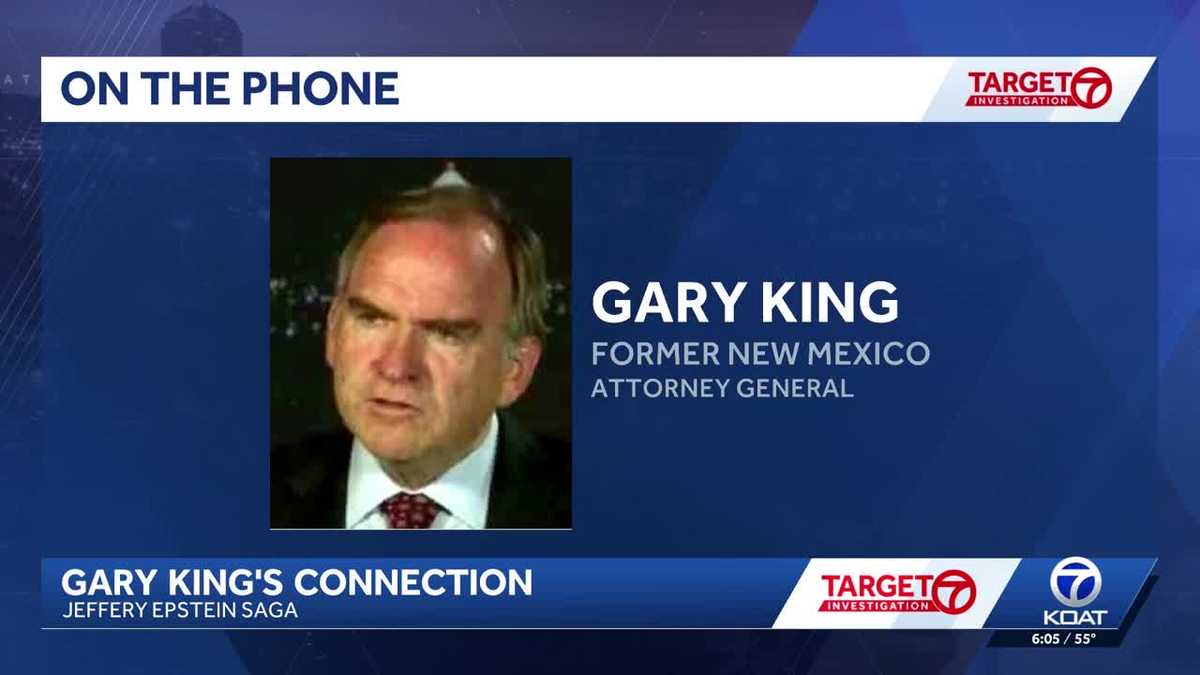 Gary King: I Didn’t Know Epstein Funded Flight to DC | New Mexico News