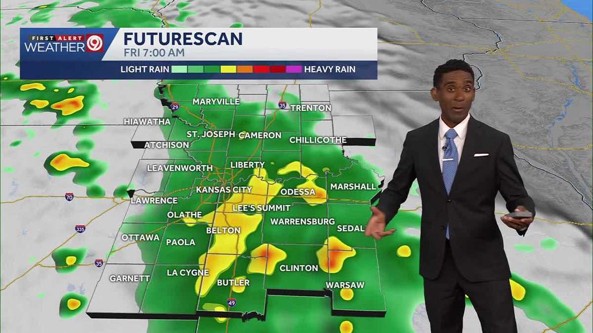 Kansas City weather: Impact Day Friday with showers and storms possible