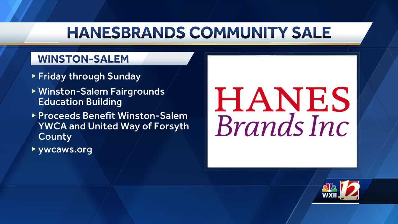 HanesBrands Annual Community Sale Kicks Off Friday