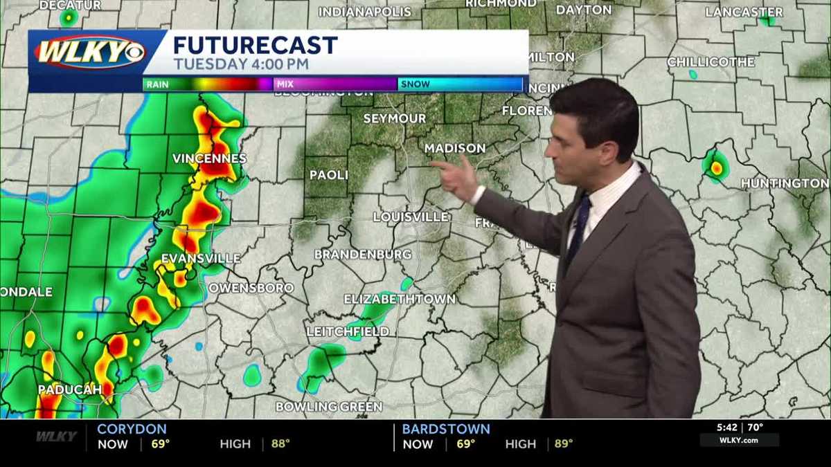Hot and breezy Tuesday, with late-day storms | Louisville