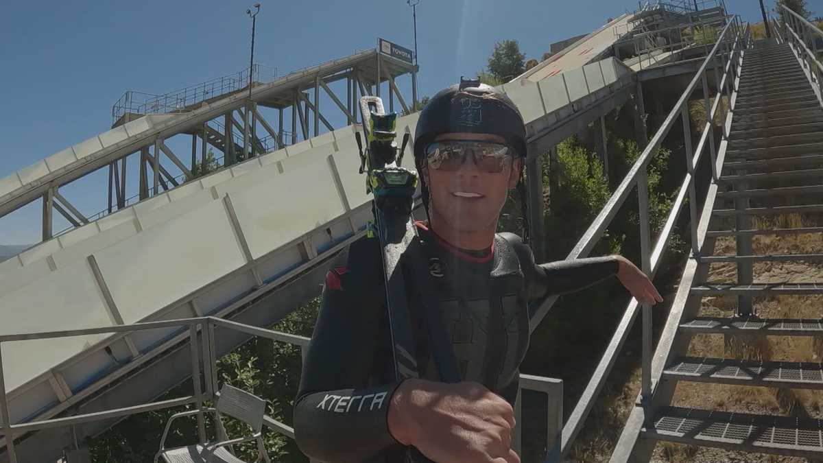 Freestyle skier Quinn Dehlinger's Olympic dream takes flight