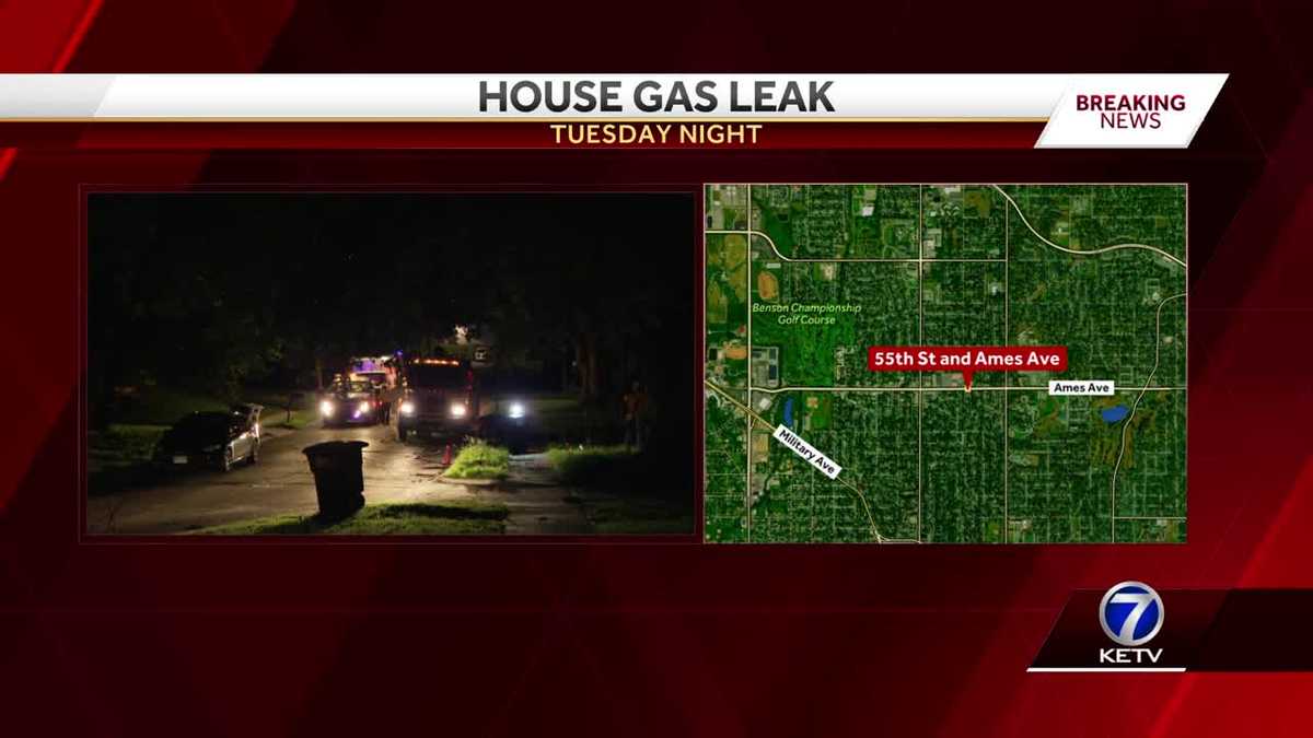 Police and fire crews respond to gas leak in North Omaha