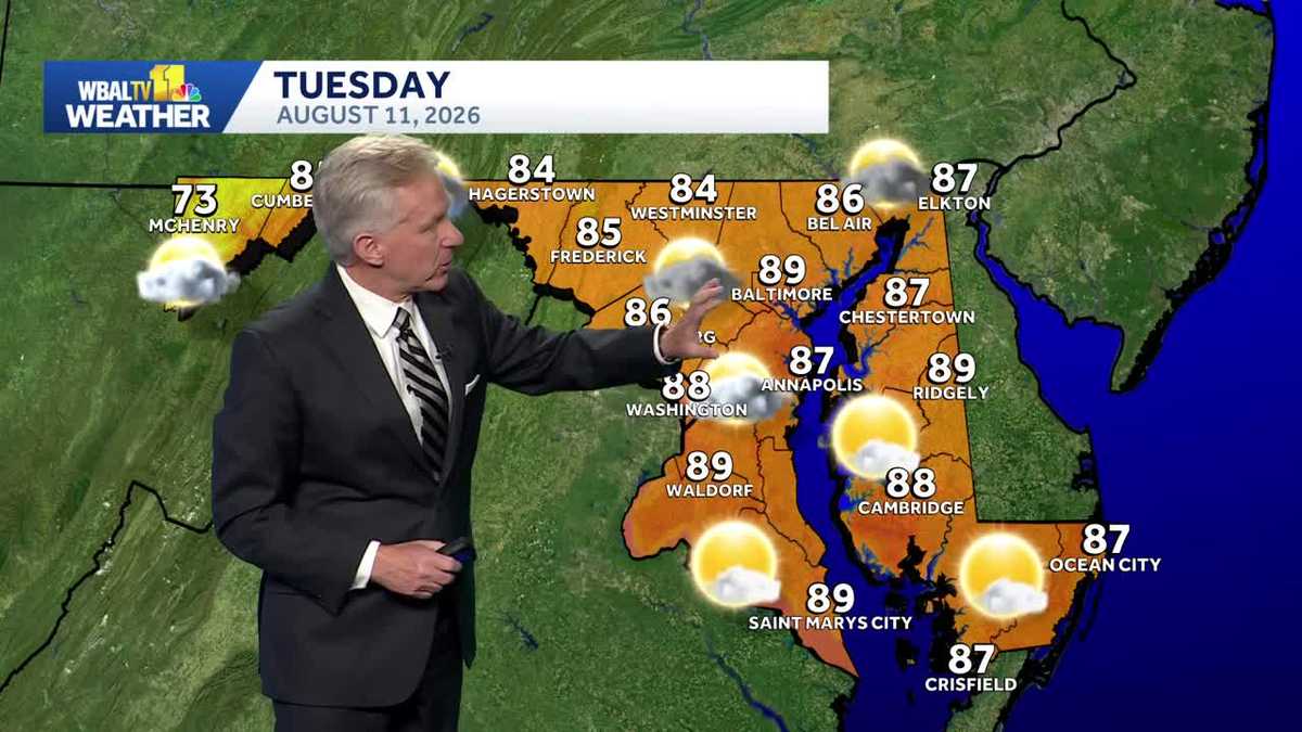 Widespread storms could hit Tuesday evening as risk continues through mid-week
