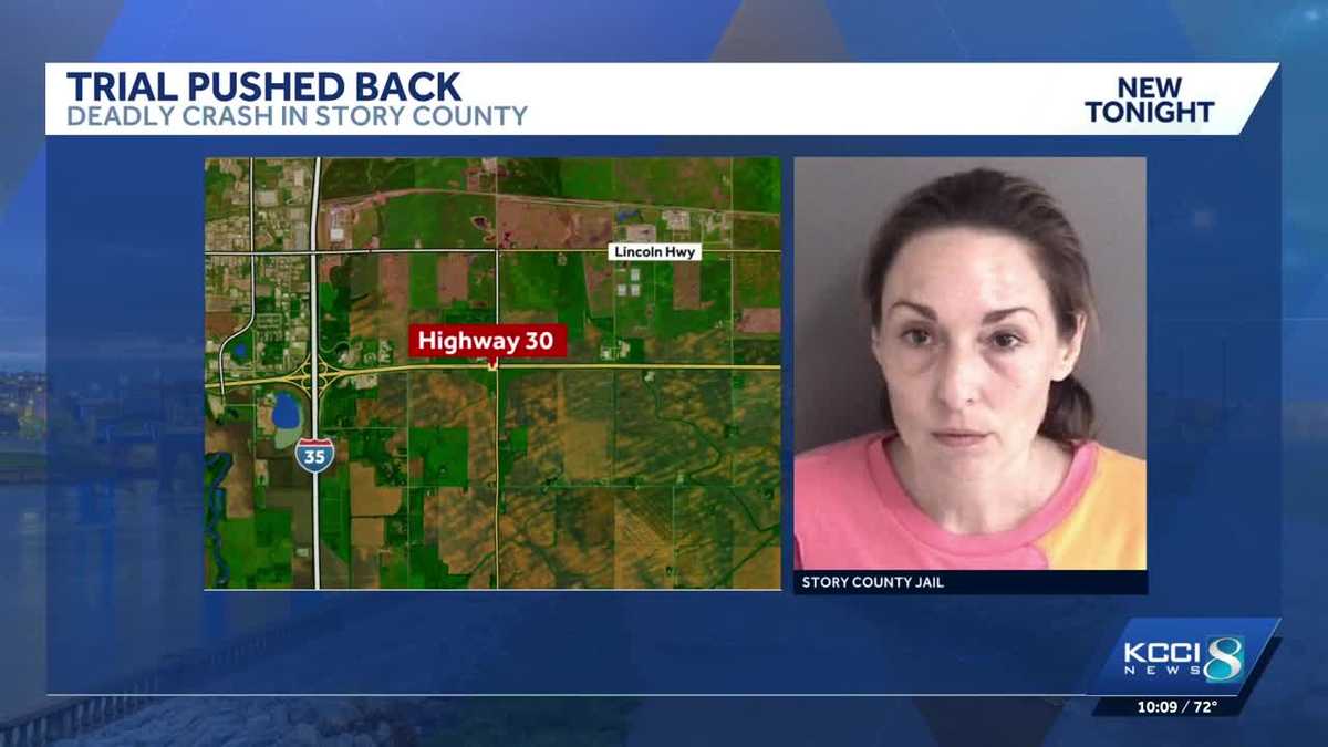 Trial delayed for woman charged in deadly wrong-way Highway 30 crash