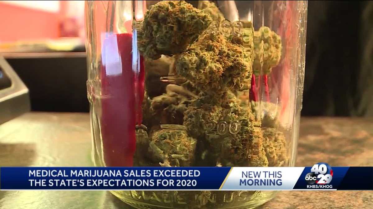 Arkansas' medical marijuana sales exceeded 2020 expectations