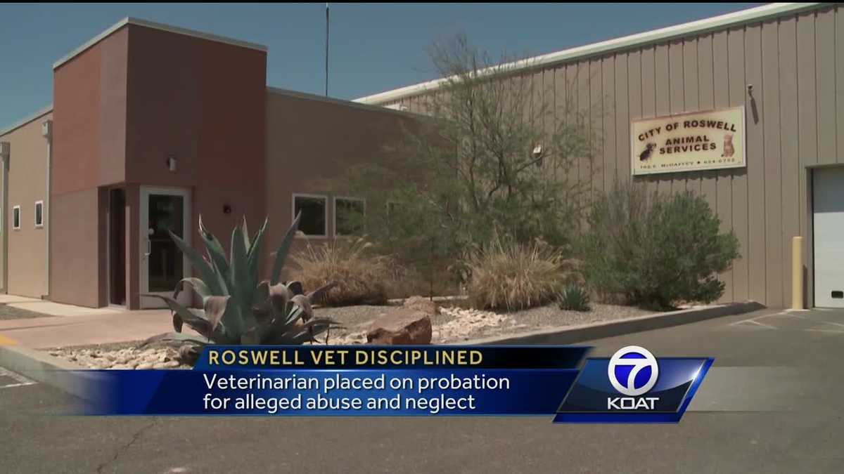 Roswell veterinarian disciplined for alleged abuse, neglect