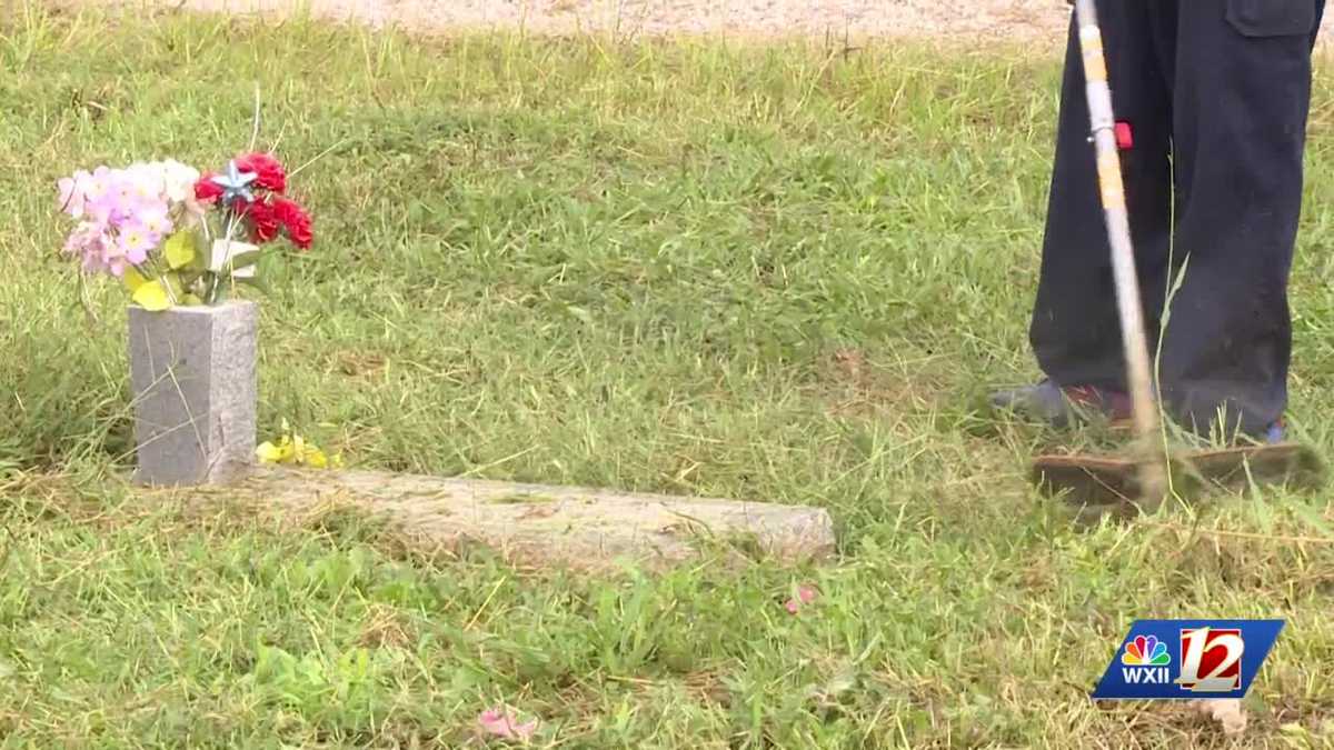 ‘We got work to do’: Volunteers step up to mow and clean overgrown Guilford County cemetery