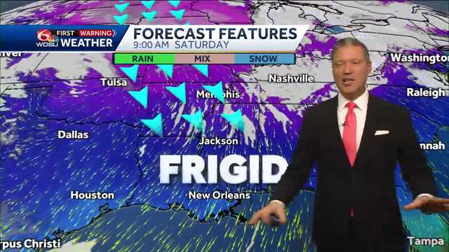 New Orleans forecast how cold this weekend hard freeze warning - Vimarsana News