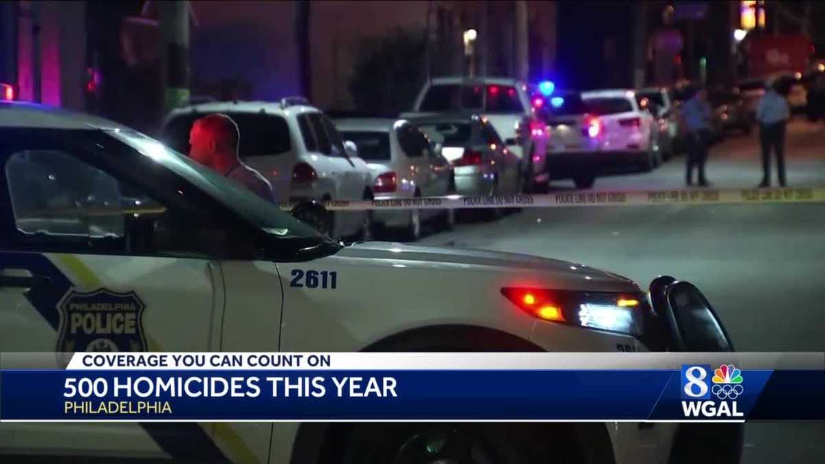 Philadelphia records 500th homicide of 2021