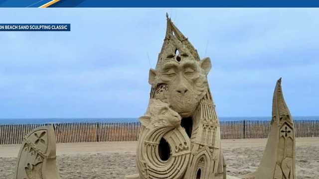 23rd Annual Hampton Beach Sand Sculpting Classic - a sight worth