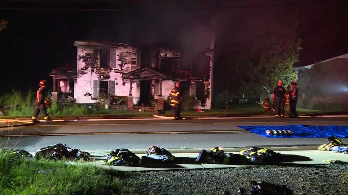 Crews responding to fire at vacant home in Walnut Cove