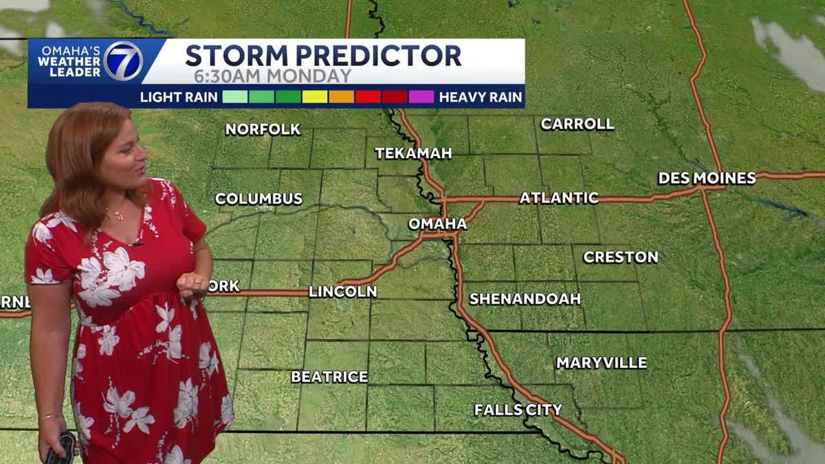 Warm, quiet Sunday evening for Omaha area