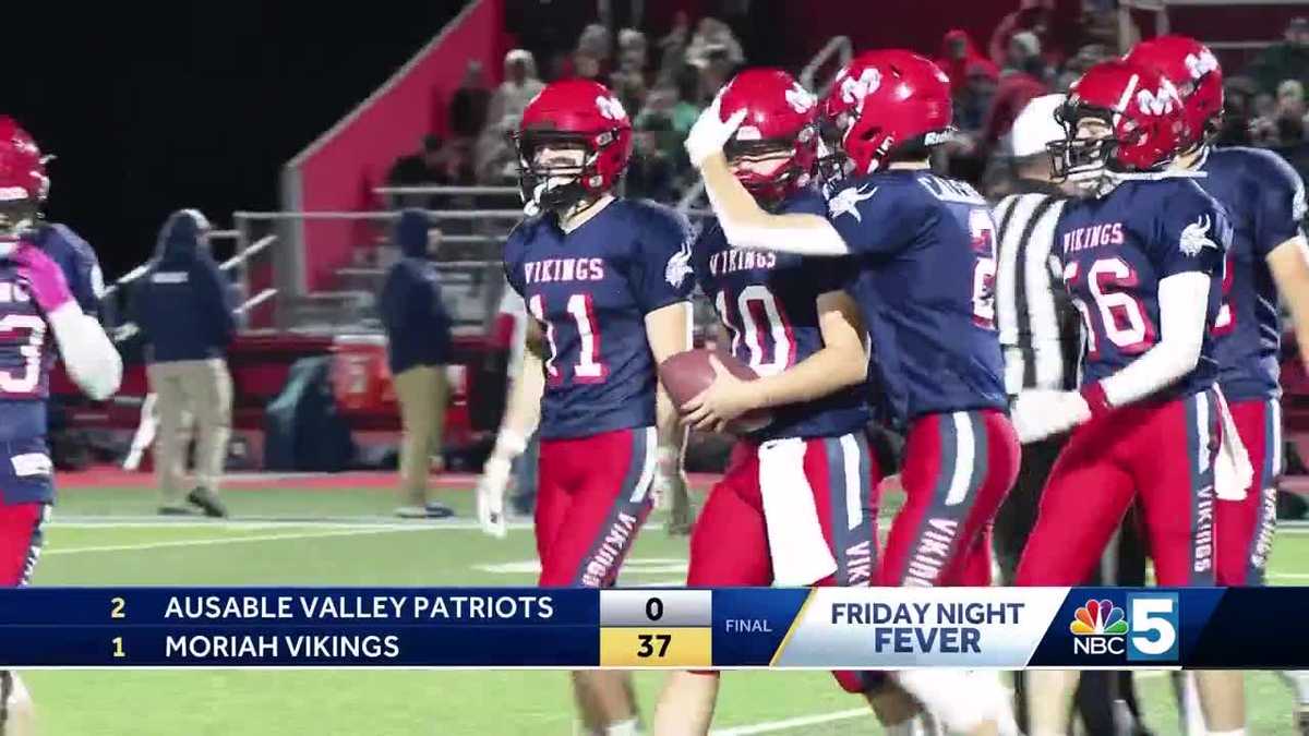 Moriah High School football cruises to 380 win in Section VII Class D