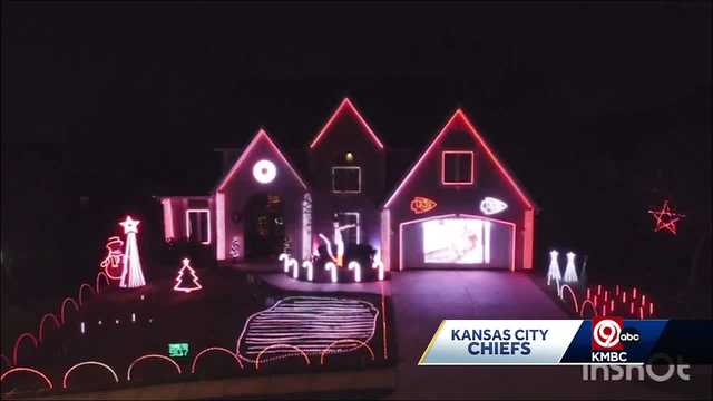 Northland home honors Kansas City Chiefs with 15,000-light show - Vimarsana News