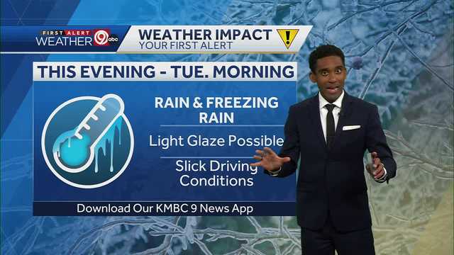 Another round of rain and ice in the Kansas City metro - Vimarsana News