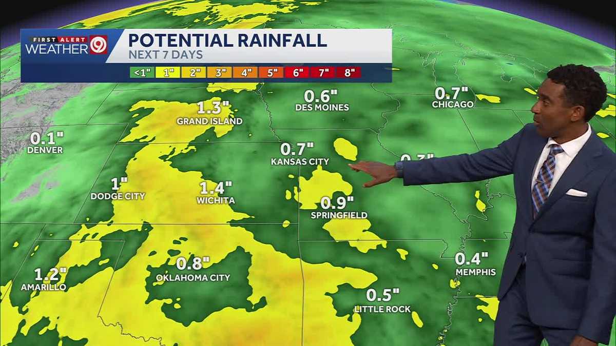 Kansas City to see lower humidity before storm chances return later this week