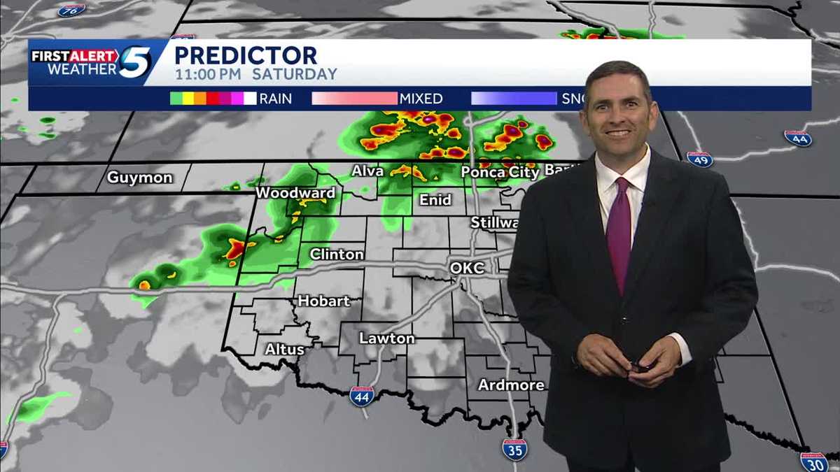 FORECAST: Storms Tonight, Hot on Sunday in Oklahoma
