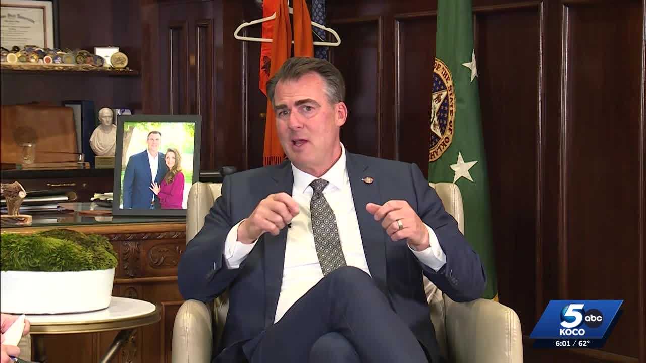 koco.com - Dacoda Wahpekeche - Gov. Kevin Stitt reflects on legislative session wins and setbacks