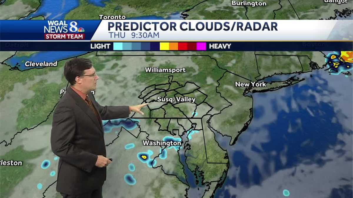 Mainly Dry & Warm Through the Weekend