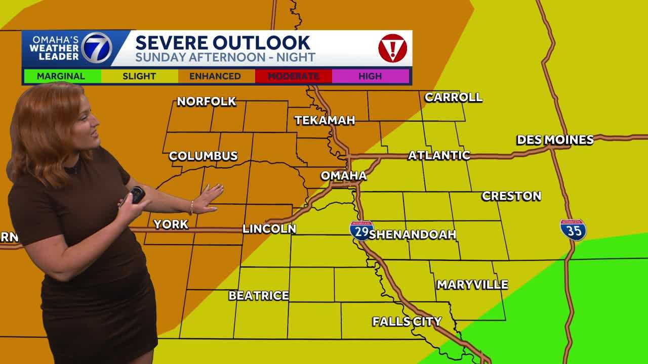 Hot, breezy Friday, tracking chances for severe storms