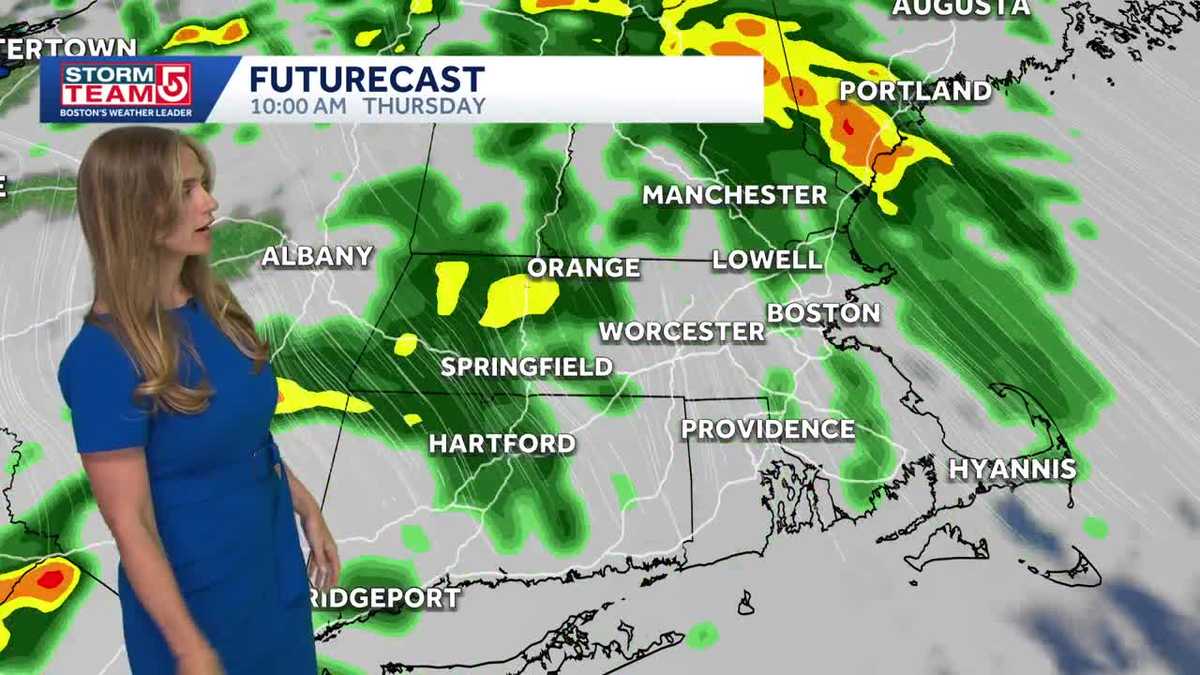  Humidity moves in ahead of Thursday storms