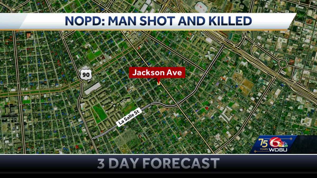 New Orleans police investigating man shot and killing in Central City