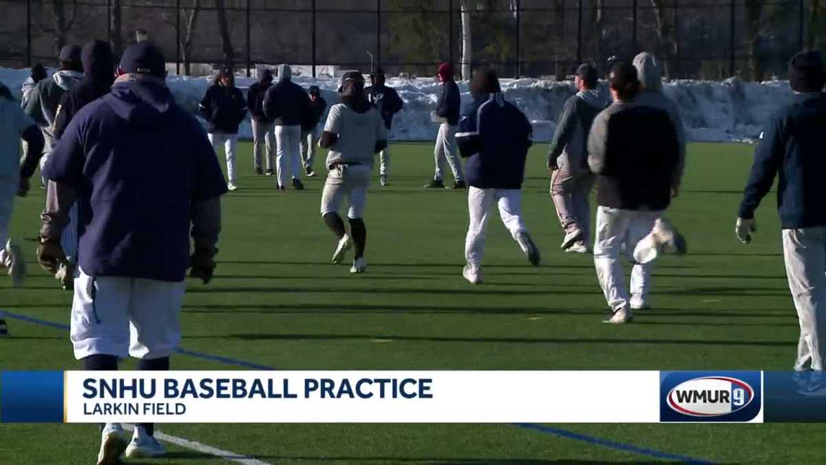 SNHU Baseball gets to work in NH