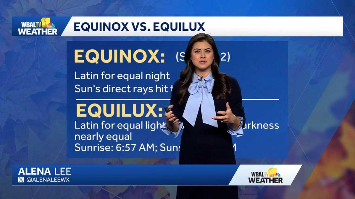 Fall equinox vs. equilux: When will daylight and darkness last the same?