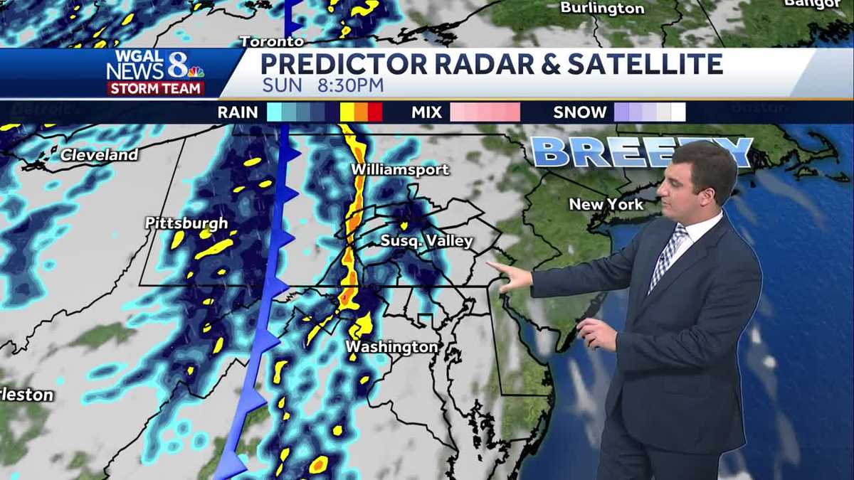 Seasonable end to the week, becomes warmer with late weekend showers ...