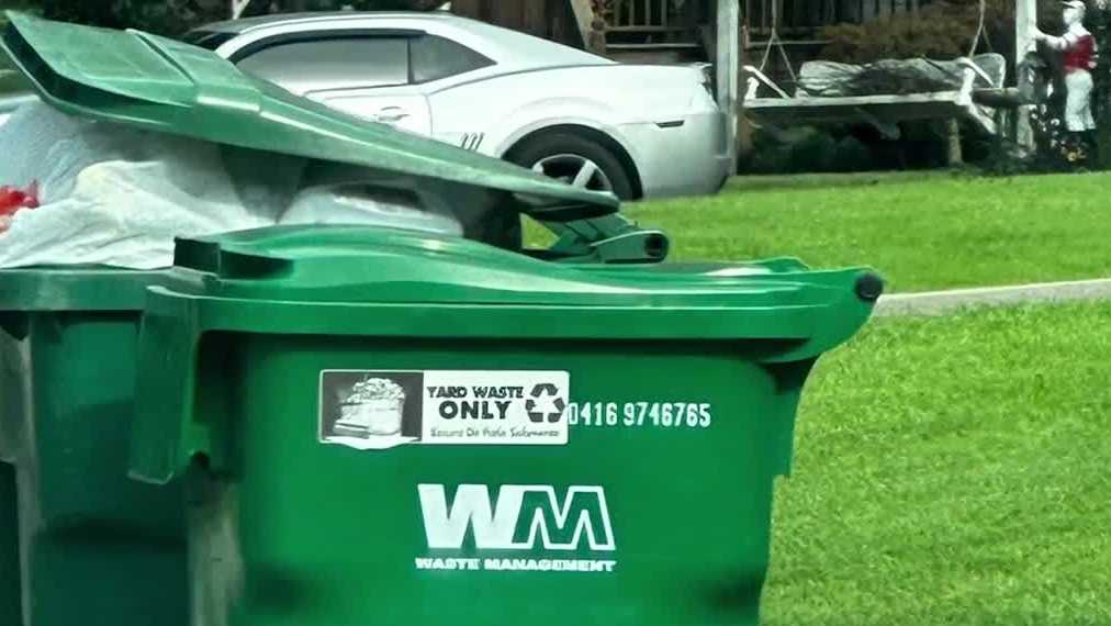 Waste Management customers frustrated by delayed trash pickup