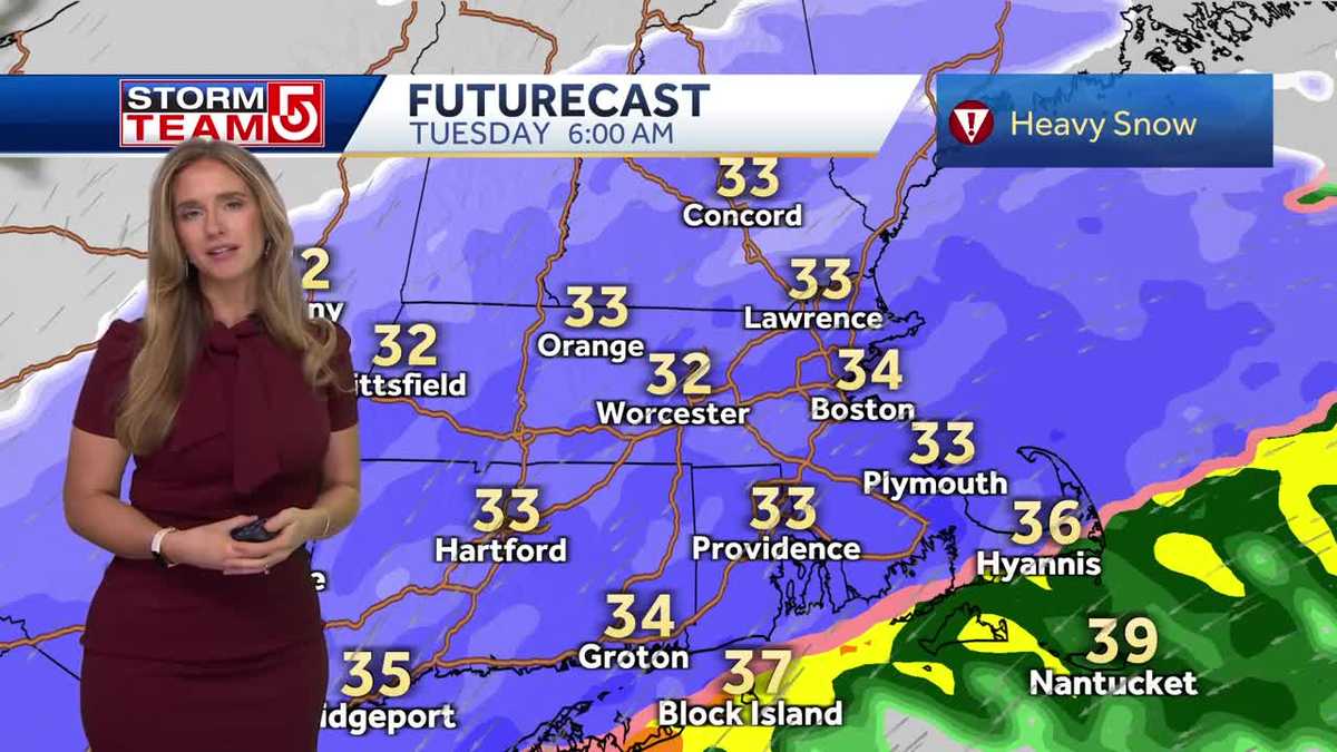 The Nor’easter is coming to produce heavy snow and whiteout conditions
