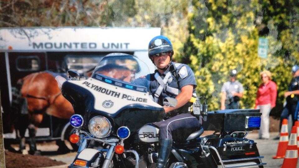 Plymouth officer killed honored by first responders across Massachusetts