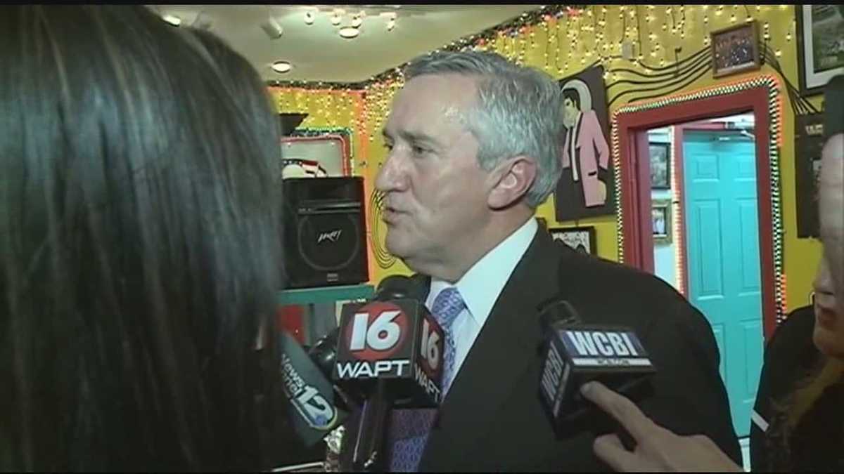 Travis Childers speaks after Senate loss