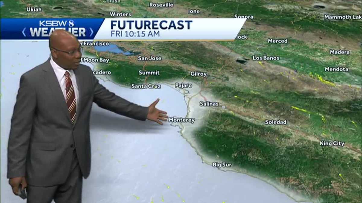 Inland Warming and Slightly Cooler Coast