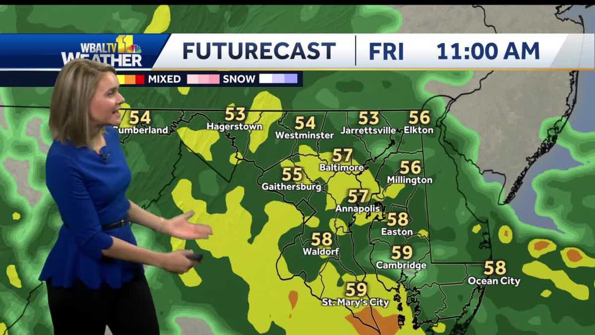 Heavy rain, winds could lead to costal flooding Friday