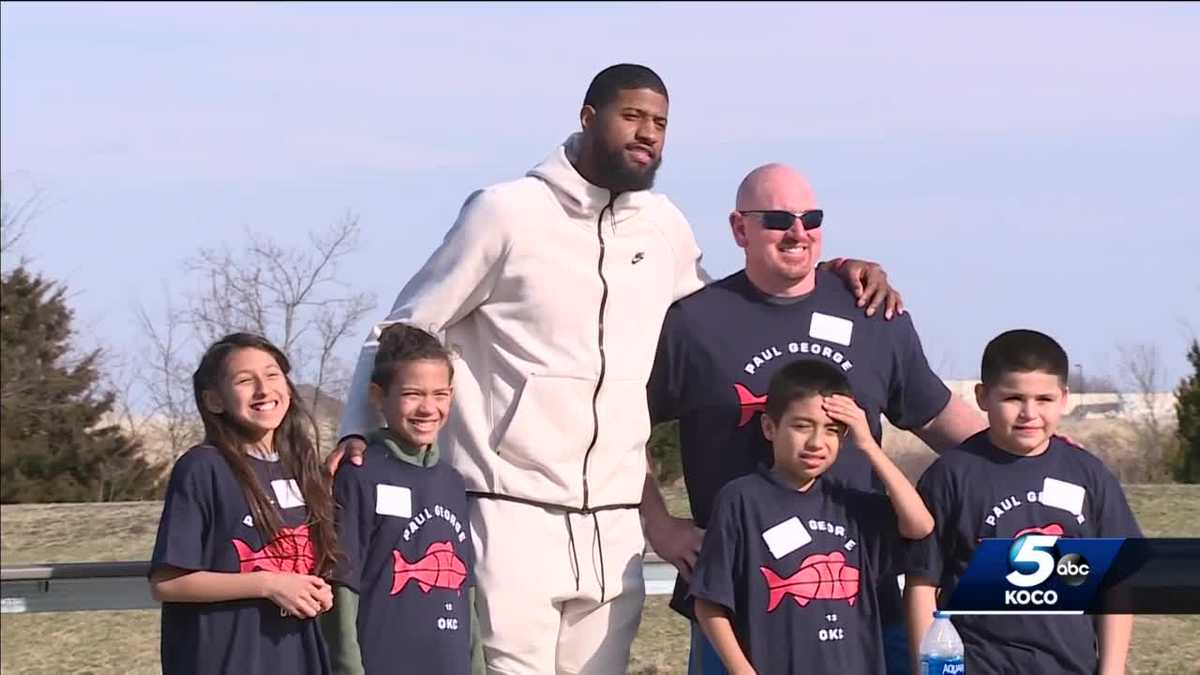 Paul George donates fishing dock to Oklahoma City community
