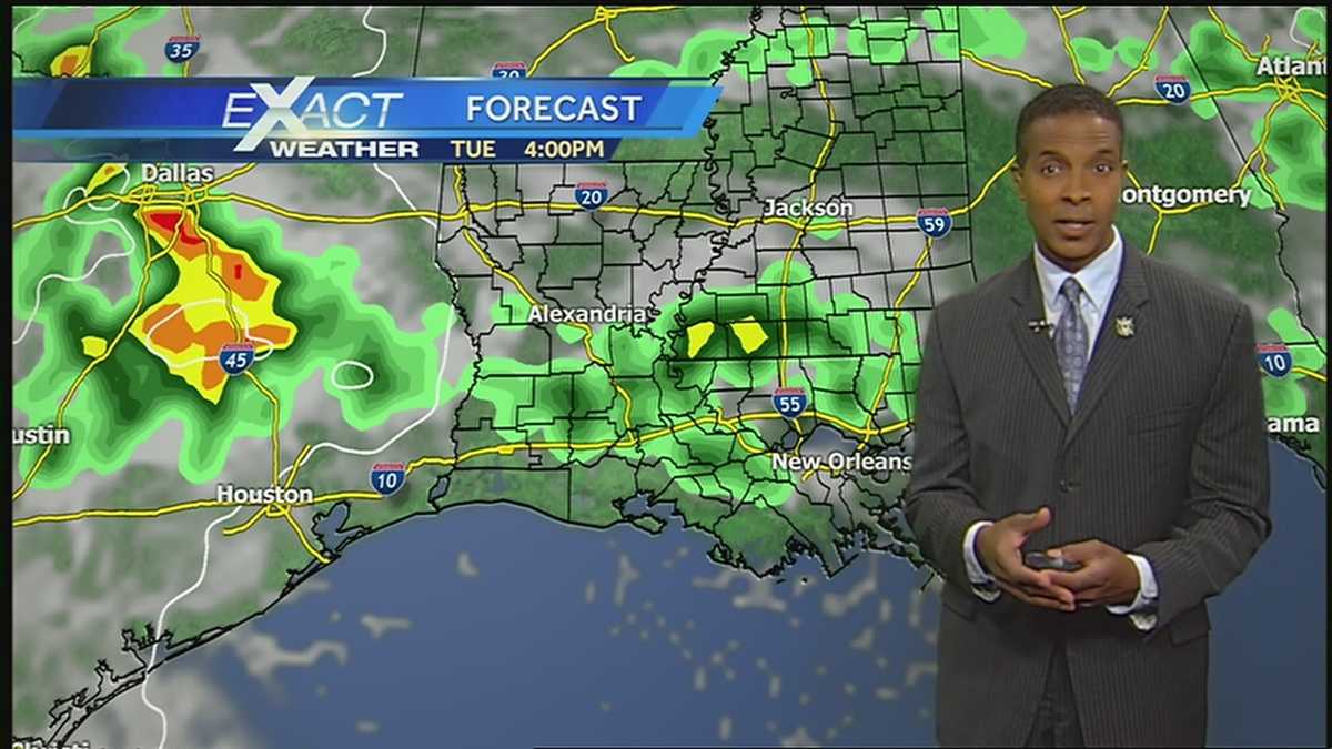 A cloudy, warm and humid Tuesday